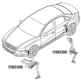 17603-020 - REAR LEVEL SENSOR (WITH LINK)