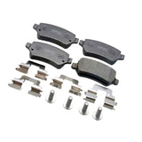 1801-ASHR - PAD KIT, DISC BRAKE, REAR - KIT (INCLUDING BOLTS, WITH ANTI-RATTLE SPRING) Braking System, Brake Pads