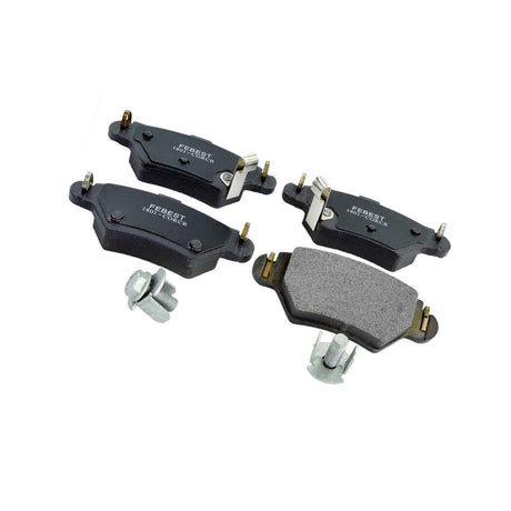 1801-CORCR - PAD KIT, DISC BRAKE, REAR - KIT (INCLUDING BOLTS, WITH ANTI-RATTLE SPRING) Braking System, Brake Pads