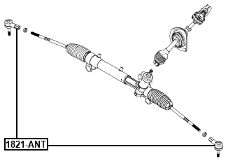 1821-ANT - STEERING TIE ROD END