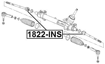 1822-INS - STEERING TIE ROD