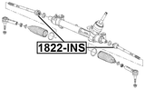 1822-INS - STEERING TIE ROD