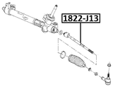 1822-J13 - STEERING TIE ROD