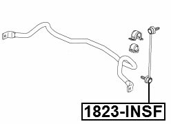 1823-INSF - FRONT STABILIZER LINK / SWAY BAR LINK