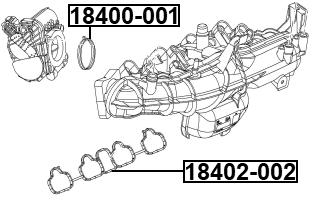 18402-002 - INTAKE MANIFOLD GASKET