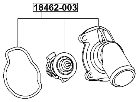 18462-003 - THERMOSTAT 92C