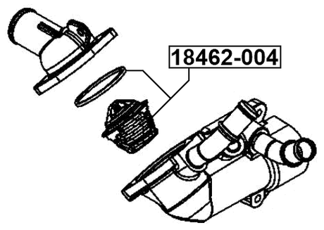 18462-004 - THERMOSTAT 82C
