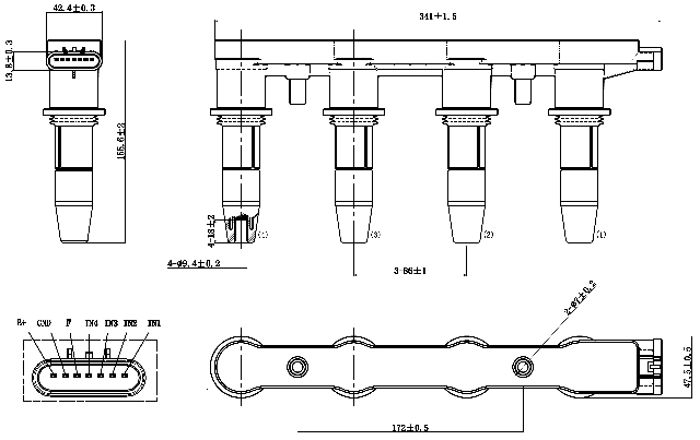 18640-002 - IGNITION COIL