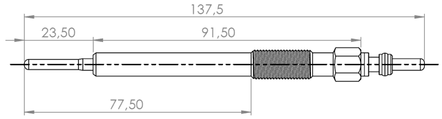 18642-002 - GLOW PLUG