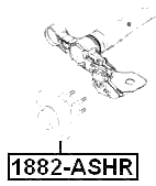 1882-ASHR - REAR WHEEL HUB
