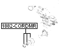 1882-CORDMR - REAR WHEEL HUB