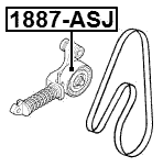 1887-ASJ - TENSION PULLEY