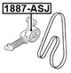 1887-ASJ - TENSION PULLEY