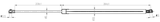 19117-004 - BOOT GAS STRUT L622/590N