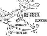 1920-F25F - BALL JOINT FRONT LOWER ARM