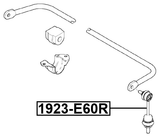 1923-E60R - REAR STABILIZER LINK