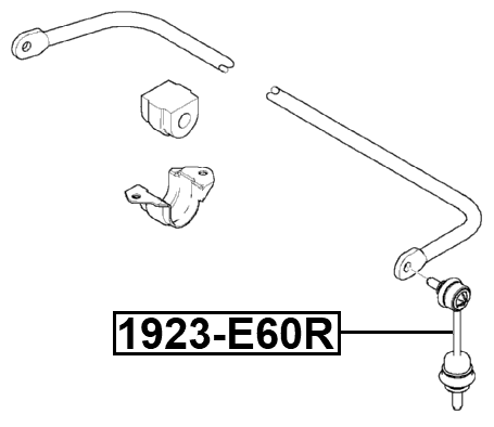 1923-E60R - REAR STABILIZER LINK
