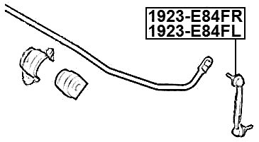 1923-E84FL - REAR LEFT STABILIZER LINK
