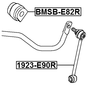 1923-E90R - REAR STABILIZER LINK