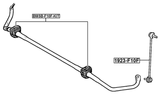 1923-F10F - FRONT STABILIZER LINK / SWAY BAR LINK