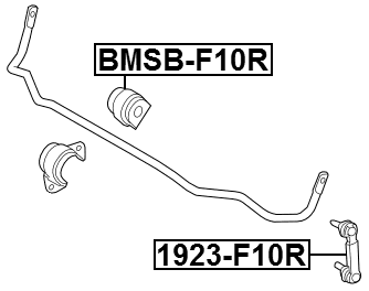 1923-F10R - REAR STABILIZER LINK