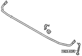 1923-X3R - REAR STABILIZER LINK