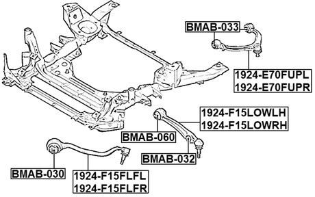 1924-F15LOWLH - LEFT LOWER FRONT ARM
