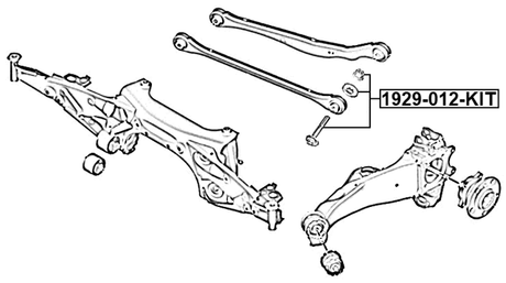 1929-013-KIT - CAMBER ADJUSTING ECCENTRIC BOLT (SET)