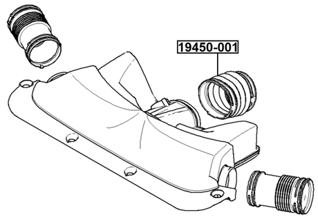 19450-001 - AIR CLEANER HOSE