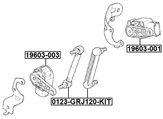 19603-003 - FRONT LEVEL SENSOR