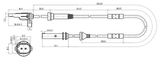 19606-002 - ABS SENSOR REAR