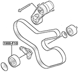 1988-F10 - PULLEY IDLER KIT