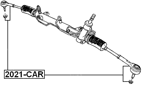2021-CAR - STEERING TIE ROD END