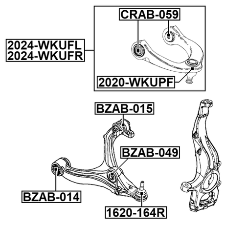 2024-WKUFL - LEFT UPPER FRONT ARM
