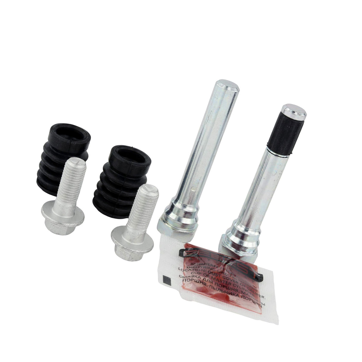 2074-WLF - FRONT CALIPER SLIDE PIN KIT (SET FOR ONE SIDE) Braking System, Caliper Slide Pins