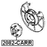 2082-CARR - REAR WHEEL HUB