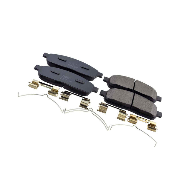 2101-F150F - PAD KIT, DISC BRAKE, FRONT - KIT (WITH ANTI SQUEAL SHIM, WITH BRACKETS) Braking System, Brake Pads