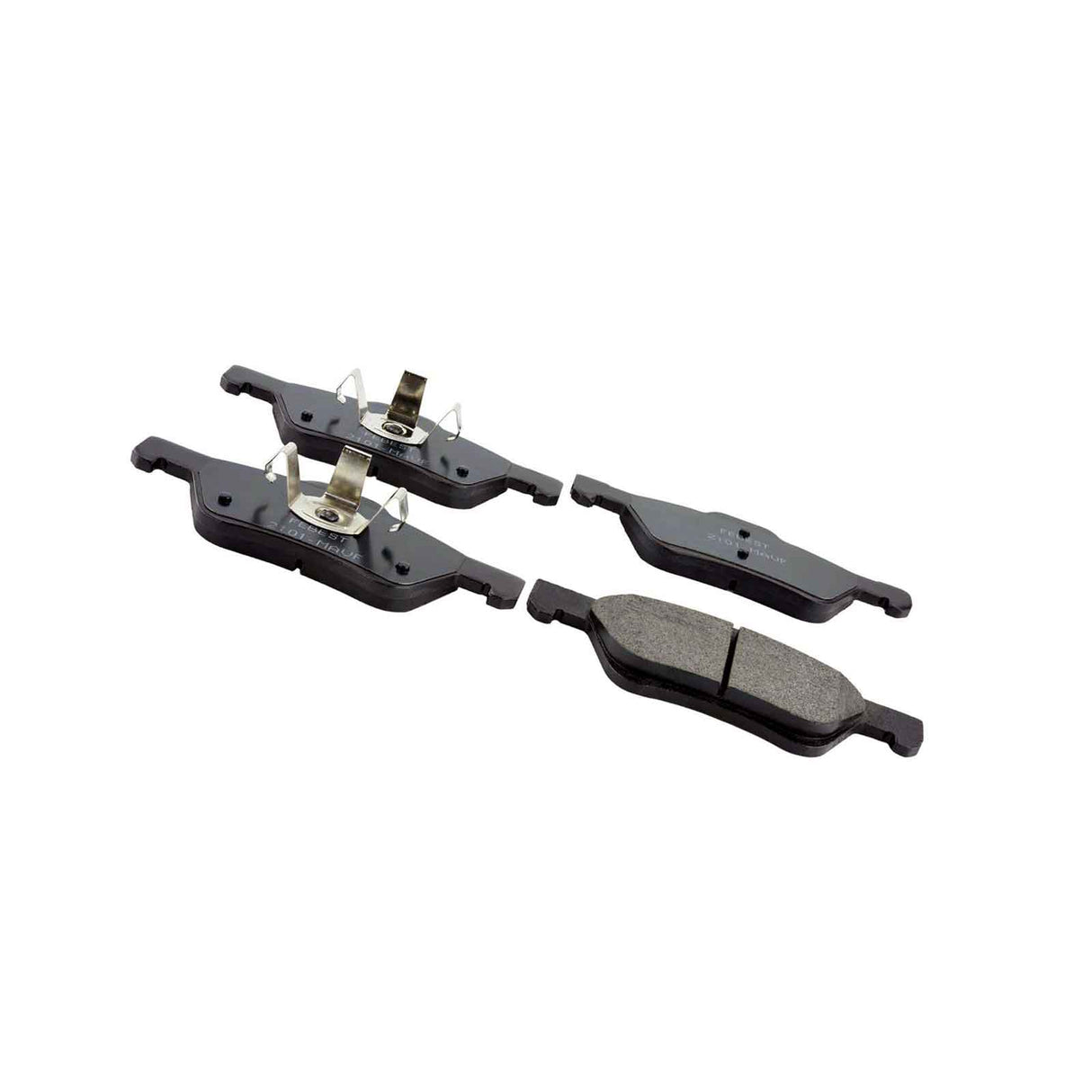 2101-MAVF - PAD KIT, DISC BRAKE, FRONT (WITH ANTI SQUEAL SHIM, WITH BRACKETS) Braking System, Brake Pads