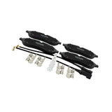 2101-TTGF - PAD KIT, DISC BRAKE, FRONT (WITH WEAR SENSOR, WITH BRACKETS) Braking System, Brake Pads