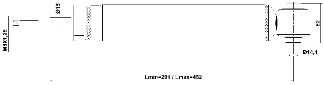 21110-010R - REAR SHOCK ABSORBER GAS.TWIN TUBE