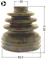 2115-TC7T - BOOT INNER CV JOINT KIT 78.5X84X20