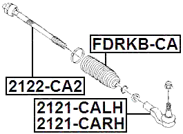 2121-CALH - STEERING TIE ROD END LEFT