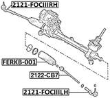 2121-FOCIIIRH - STEERING TIE ROD END RIGHT