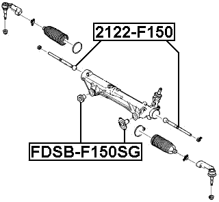 2122-F150 - STEERING TIE ROD