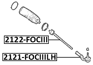 2122-FOCIII - STEERING TIE ROD