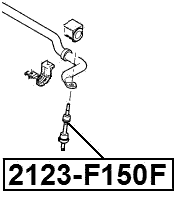 2123-F150F - FRONT STABILIZER LINK / SWAY BAR LINK