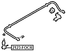 2123-FOCR - REAR STABILIZER LINK