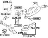 2124-MONIVR - REAR LOWER ARM