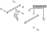 2129-005-KIT - REPAIR KIT, CAMBER ADJUSTING ECCENTRIC BOLT