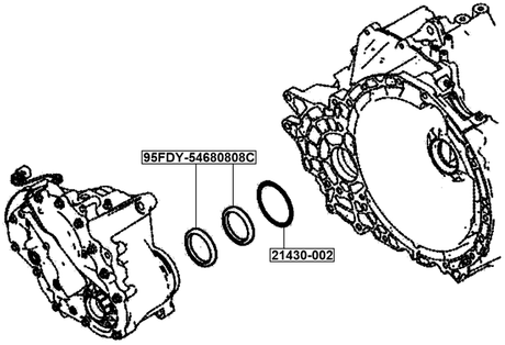21430-002 - O-RING TRANSMISSION SHAFT